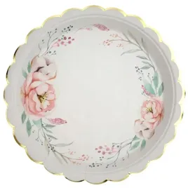 talerzyki-papierowe-kwiaty-zloto-urodziny-23-cm