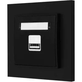gniazdo-ladowarka-1xusb-2a-z-ramka-mini-kolor-czarny-mat