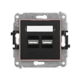 gniazdo-ladowarka-2xusb-3-1a-bez-ramki-mini-kolor-czarny-mat-lawendowy