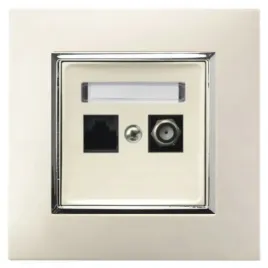 gniazdo-rj45-tv-f-z-ramka-aria-ecru-srebro