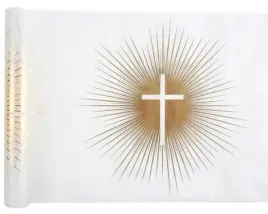 bieznik-krzyz-chrzest-komunia-ihs-zloty-bialy-30-x-500-cm