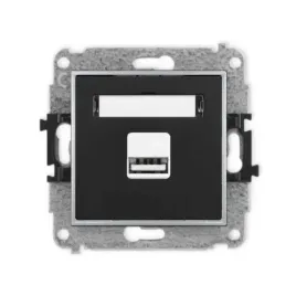gniazdo-ladowarka-1xusb-2a-bez-ramki-mini-kolor-czarny-mat-srebrny
