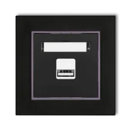 gniazdo-ladowarka-1xusb-2a-z-ramka-mini-kolor-czarny-mat-wrzosowy
