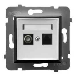 gniazdo-rj45-tv-f-bez-ramki-aria-bialy-czarny