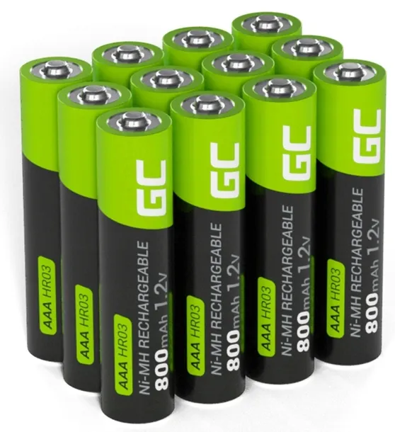 12x AKUMULATORKI BATERIE R3 AAA 800mAh DO LAMP SOLARNYCH OGRODOWYCH PALUSZK
