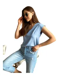 top-adika-bluzka-prosty-kroj-niebieska-rozmiar-42-biust-106cm