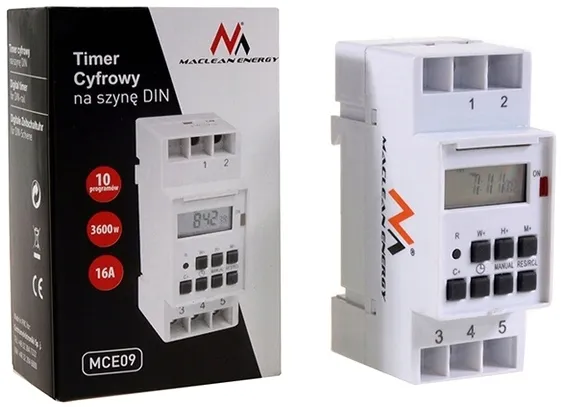 timer-programator-czasowy-na-szyne-din-tygodniowy