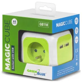 rozgaleznik-przedluzacz-listwa-kostka-magic-cube-4-gniazda-2xusb-3500w-14m