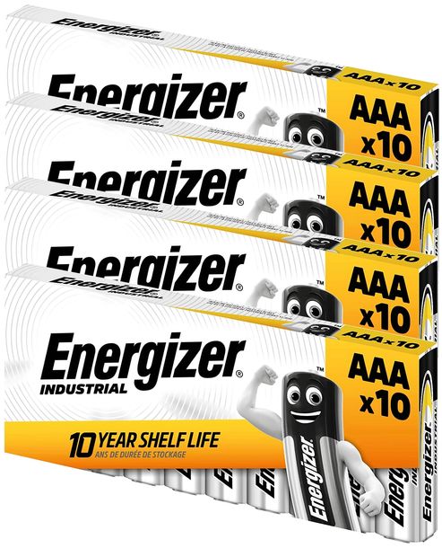 40x MOCNA BATERIA ENERGIZER Industrial R3 AAA LR03