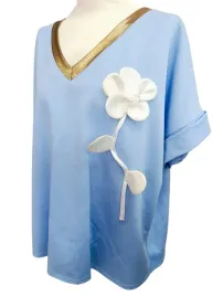 stylowa-bluzka-plus-size-z-aplikacja-kwiatowa-3d-biust-132cm