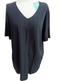 luksusowa-bluzka-damska-cekiny-koronki-kamienie-glamour-biust-118cm
