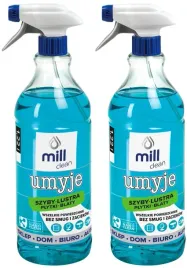 2x-plyn-do-mycia-szyb-luster-glazury-spray-bez-smug-mill-clean-122l