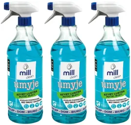 3x-plyn-do-mycia-szyb-luster-glazury-spray-bez-smug-mill-clean-122l