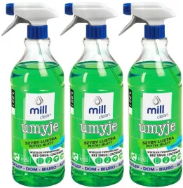 3x-plyn-do-mycia-szyb-okien-luster-glazury-spray-bez-smug-mill-clean-122l