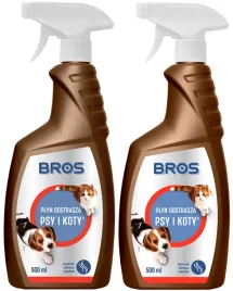 2x-plyn-spray-srodek-odstraszacz-psow-kotow-dlugi-czas-dzialania-bros-500ml