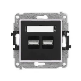 gniazdo-ladowarka-2xusb-3-1a-bez-ramki-mini-kolor-czarny-mat-liliowy