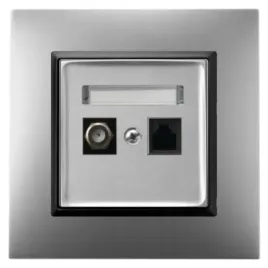 gniazdo-rj45-tv-f-z-ramka-aria-srebrny-czarny