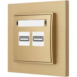 gniazdo-ladowarka-2xusb-3-1a-z-ramka-mini-kolor-zloty