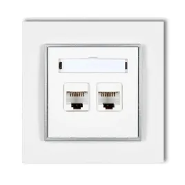 gniazdo-internetowe-2x-z-ramka-karlik-mini-kolor-bialy-srebrny