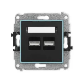 gniazdo-ladowarka-2xusb-3-1a-bez-ramki-mini-kolor-czarny-mat-lazurowy