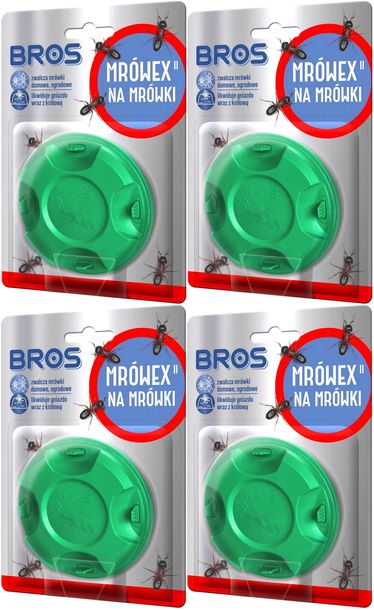 4x PUŁAPKA NA MRÓWKI TRUTKA DO ZWALCZANIA ŻELOWA LIKWIDUJE GNIAZDA BROS