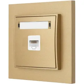 gniazdo-internetowe-1x-z-ramka-karlik-mini-kolor-zloty