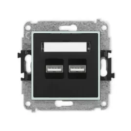 gniazdo-ladowarka-2xusb-3-1a-bez-ramki-mini-kolor-czarny-mat-lodowy-blekit