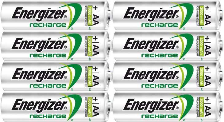 8x AKUMULATORKI BATERIE DO ŁADOWANIA ENERGIZER Power Plus AA R6 2000mAh