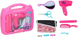 zestaw-fryzjerski-dla-dzieci-zabawkowy-fryzjer-suszarka-prostownica-11-elem