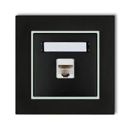 gniazdo-internetowe-1x-z-ramka-karlik-mini-kolor-czarny-mat-lodowy-blekit