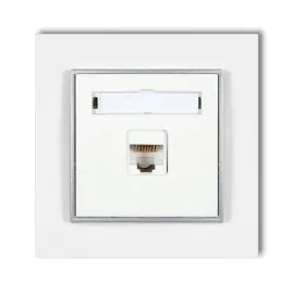 gniazdo-internetowe-1x-z-ramka-karlik-mini-kolor-bialy-srebrny