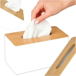 pojemnik-na-chusteczki-pudelko-bialy-organizer-bambusowy-chustecznik