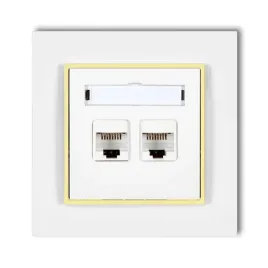 gniazdo-internetowe-2x-z-ramka-karlik-mini-kolor-bialy-kanarkowy