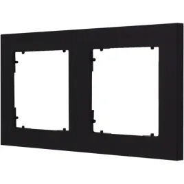 ramka-podwojna-karlik-mini-kolor-czarny-mat