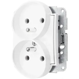 gniazdo-podwojne-bez-ramki-karlik-mini-kolor-bialy