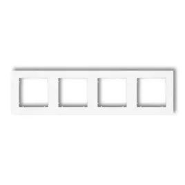 ramka-poczworna-karlik-mini-kolor-bialy