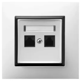 gniazdo-internetowe-2x-rj45-biale-czarny-aria