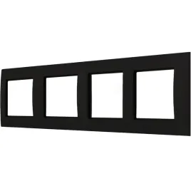 ramka-do-wlacznikow-i-gniazd-aria-czarna-poczworna