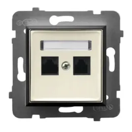modul-ecru-czarny-bez-ramki-internetowe-rj45-2x