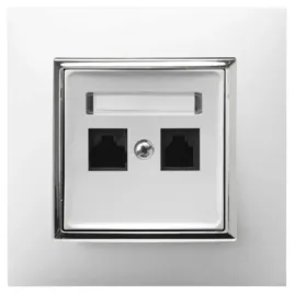 gniazdo-internetowe-2x-rj45-biale-srebro-aria