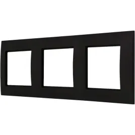 ramka-do-wlacznikow-i-gniazd-aria-czarna-potrojna