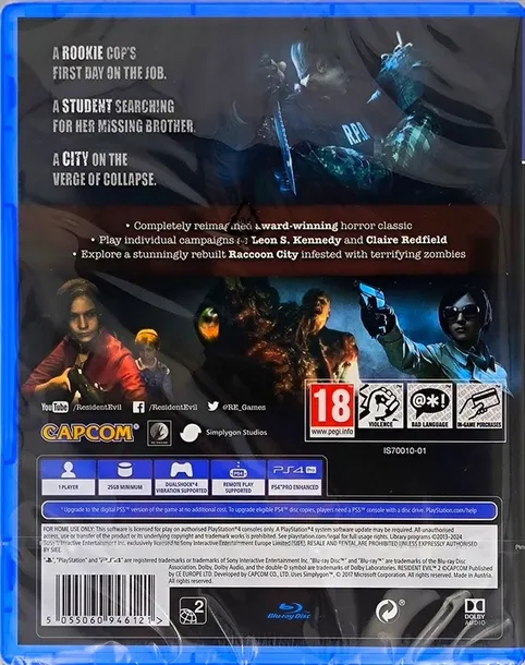 resident-evil-2-ps4-ps5-nowa-po-polsku-stan-nowy