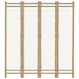 skladany-parawan-4-panelowy-160-cm-bambus-i-plot-wysokosc-parawanu-180-cm