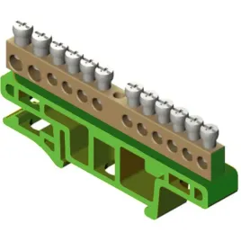 listwa-zaciskowa-pe-12-mostek-na-szyne-din-zielona