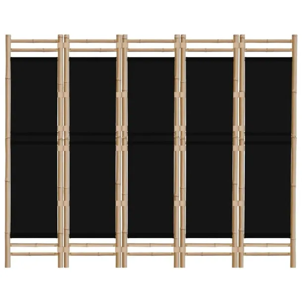 skladany-parawan-5-panelowy-200-cm-bambus-i-plot-wysokosc-parawanu-180-cm