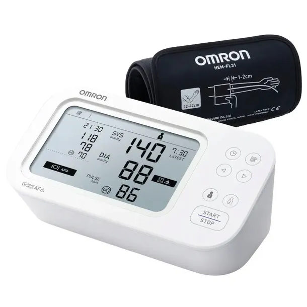 Ciśnieniomierz automatyczny naramienny OMRON M6 Comfort AFib