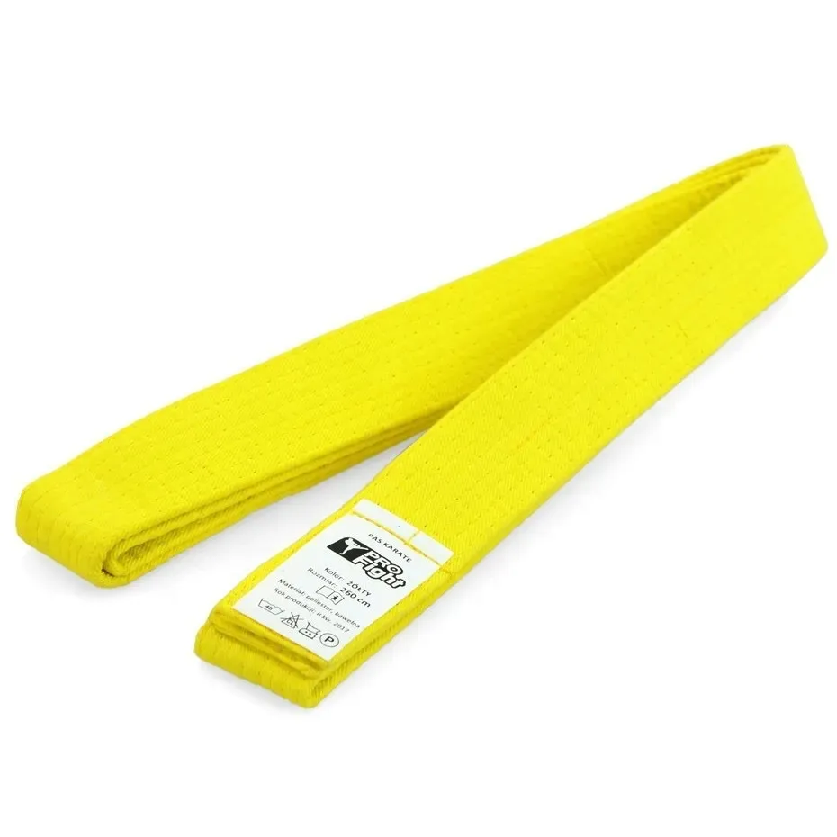 pas-do-karate-profight-zolty-260cm