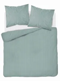 posciel-satynowa-180x200-gladka-w-pasy-premium-mietowy