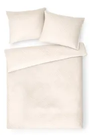 posciel-z-adamaszku-220x200-geometryczna-paski-1-cm-kremowa-bezowa