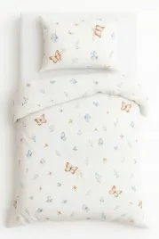 posciel-muslinowa-160x200-druk-motylki-100percent-bawelna-premium